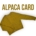 Alpaca Card - Mustard